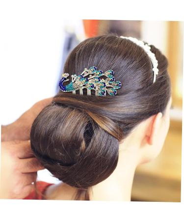 FRCOLOR Diamond Phoenix Hair Comb Bridesmaid Hair Comb Pearl Hair Comb Rhinestone Barrettes Rhinestone Headpiece Bridal Hair Clip Tiara Hair Comb Accessories Winter Alloy Miss Wedding Clip - Buy Online on GoSupps.com