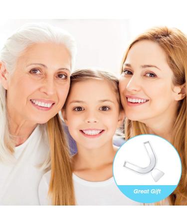 4 Pcs Teeth Whitening Mouth Trays - Moldable Thermoplastic Guard for Whitening, Gum Bleaching, Sports, Night Grinding & Sleep - Buy Online on GoSupps.com