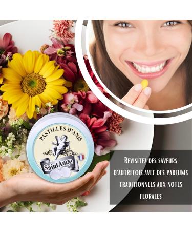 Set of 5 Boxes | Sant'Angelo Lozenges | Anise Flavour | Traditional Sweets 100% French - Buy Online on GoSupps.com