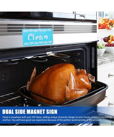 1pc Clean Dirty Indicator Magnetic Indicator Sign Reversible Clean Sign Label Sticker Magnetic Signs Washing Machine Cleaning Sign Personality Logo Stickers Rubber Magnetic - Buy Online on GoSupps.com