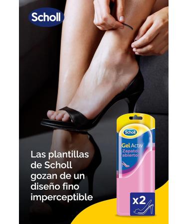 Scholl Gel Activ Women Insoles for Open Shoes - Comfortable & Supportive Footwear Inserts | International Shipping Available - Buy Online on GoSupps.com