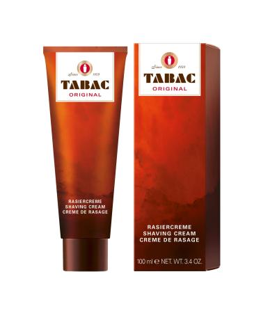 Tabac original |Razor cream with the distinctive fragrance of Tabac original - optimal preparation for a thorough wet shaving - Original since 1959 |100ml - Buy Online on GoSupps.com