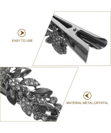 Beaupretty Crocodile Hair Accessories Hair Barrettes for Women Fine Hair Rhinestone Bill Hair Clips Finger Pointers for Reading Large Sharp Mouth Clip Miss Rhinestones Metal - Buy Online on GoSupps.com