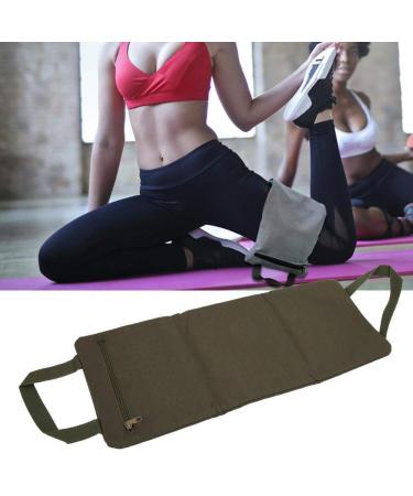 cersalt No Fill Canvas Training Fitness Sandbag, Leg Sandbag, Thin Arm Yoga Bag, Fitness Leg for Yoga ArmyGreen