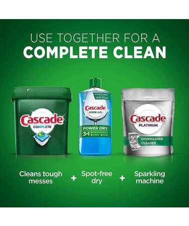 Cascade Complete Dishwasher Pods Actionpacs Detergent 78 Count Lemon Scent - Pack of 1 - Buy Online on GoSupps.com