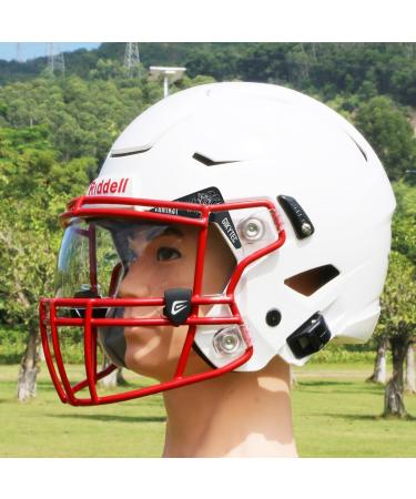 Shop Gikytec Football Visor - Foggy & Scratch-Resistant Eye Protection for Riddell & Soccer Helmets | Youth & Adult Sizes - Buy Online on GoSupps.com
