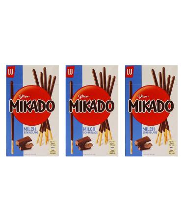 Mondelez International Mikado Pack of 3 milk chocolate bags 3 x 75g