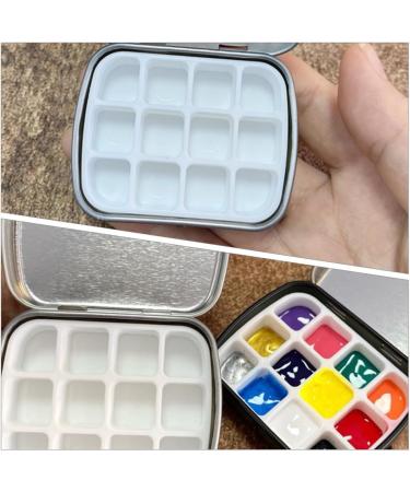 SEWACC Palette de Vernis Ongles Vide 12 Compartiments en M tal Bo te de Rangement Portable pour Maison et Voyage Lot de 2 tuis Solide - Buy Online on GoSupps.com
