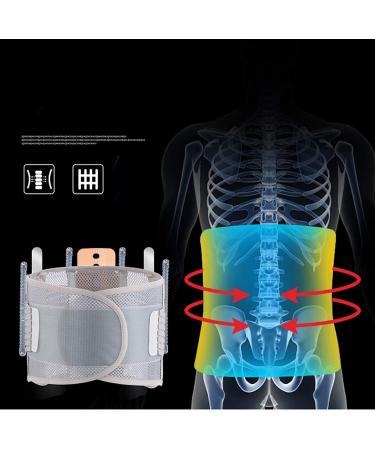 Lower Back Braces for Back Pain Relief - Compression Lumbar Support Belt for Men Women Lumbar Support Waist Backbrace for Herniated Disc Sciatica Scoliosis (Color : Black Size : Large) ((Black SMA Black Small - Buy Online on GoSupps.com