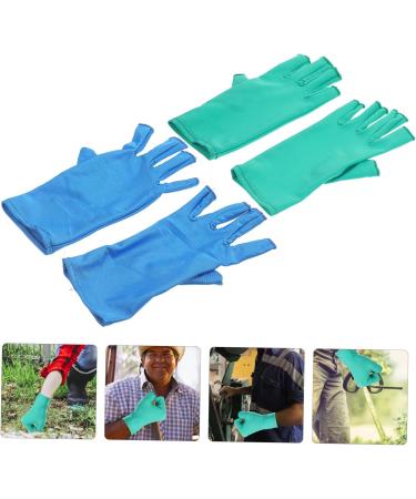 Housoutil 2 Pairs Mitts Quilting Tools Nail Art Tools Finger Gloves Quilting Gloves Rulers for Quilting and Sewing Manicure Gloves Half Fingers Gloves Spandex Work Anti-Black - Buy Online on GoSupps.com