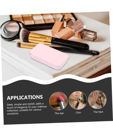 BELLIFFY Women Makeup Tool Aluminum Box Eyebrow Paste for Positioning Brow Position Tool Pink - Buy Online on GoSupps.com