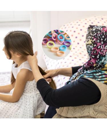 50pcs Cotton Baby Hair Ties for Girls - Soft Seamless Elastic Bands for Toddlers & Kids - Buy Online on GoSupps.com