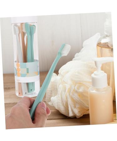 Minkissy Soft Portable Toothbrush Set - 10 Ergonomic Travel Toothbrushes for Adults | Lightweight & Disposable Household Dental Care Products - Buy Online on GoSupps.com
