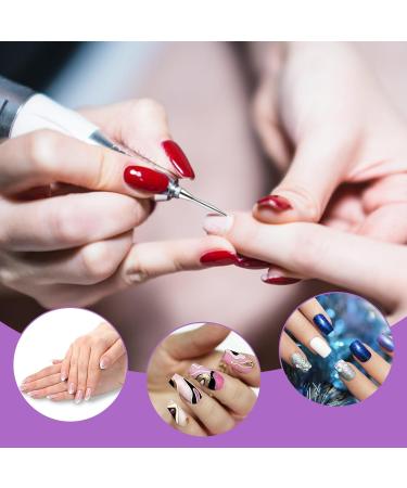 Sibba 6 PCS Diamond Russian Manicure Drill Bits Set for Nail, Wood, Glass, Plastic, Ceramic - Professional Cuticle Drill Bit Set for Manicure - Buy Online on GoSupps.com