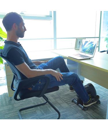 Mini Under Desk Exercise Bike with LCD Display - Portable Arm & Leg Peddler - Buy Online on GoSupps.com