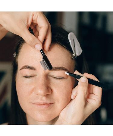 Professional Eyelash Applicator Tool Set | Metal Eyelash Comb & Brow Brush for Perfect Makeup | Portable Lash Comb for Travel - Buy Online on GoSupps.com