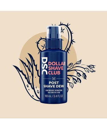 Dollar Shave Club Post Shave Dew 2 ct. - Hydrating Aftershave Balm for Men | Gentle Aftershave Lotion with Aloe for Sensitive Skin - Buy Online on GoSupps.com