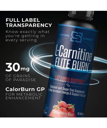 Siren Labs Slimify Advanced Fat Burner & L-Carnitine Elite Combo Pack - Stim Free Weight Loss Support (90 Capsules + 32 Servings) - Buy Online on GoSupps.com