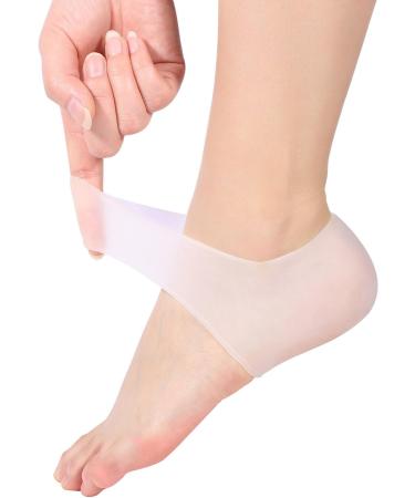 Moisturizing Silicone Heel Insoles & Socks for Plantar Fasciitis | Heel Supports & Protectors for Men & Women - Buy Online on GoSupps.com