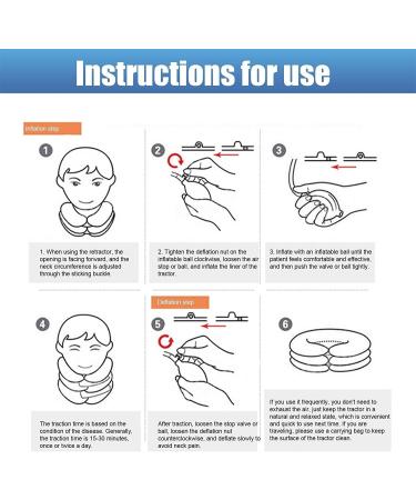 SAFWEL Cervical Neck Traction Device - Inflatable Neck Support Collar for Effective Pain Relief | International Shipping Available - Buy Online on GoSupps.com