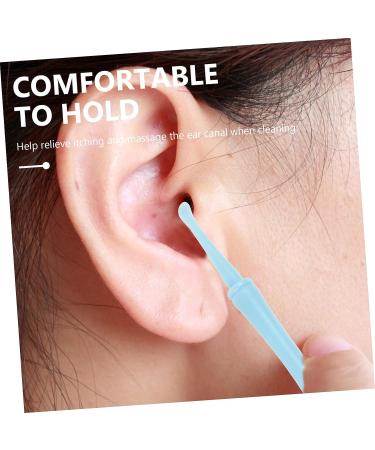 Healvian Double-Headed Spiral Ear Spoon Cleaning Tools - 4 Pcs Ear Cleaner Kit for Wax Removal - Random Color - 10x0.8x0.8cm - Buy Online on GoSupps.com