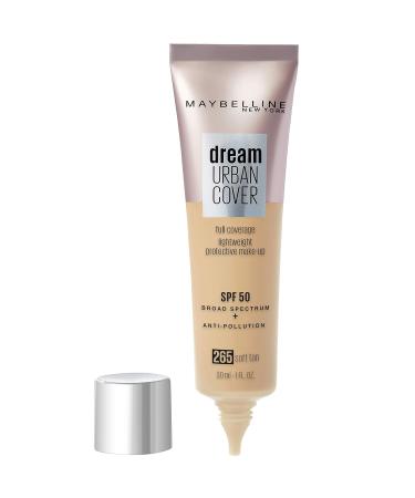 Maybelline New York Dream Urban Cover 265 Soft Tan - 30ml (Pack of 3) - Best International Shipping Available - Buy Online on GoSupps.com
