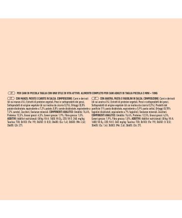 Purina One Active Humido Dog Beef and Duck in Sauce Multipack 48 envelopes of 85 g - Buy Online on GoSupps.com