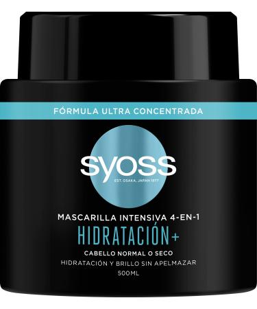 Syoss Intensive 4-in-1 Moisturising Mask for Normal or Dry Hair 500 ml