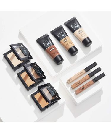 Maybelline New York Fit Me Matte & Poreless Compact Powder for Normal to Oily Skin - 100 Golden Ivory - 9 g - Buy Online on GoSupps.com