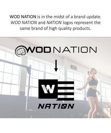 WOD Nation Speed Jump Rope - Adjustable for Boxing, MMA, Martial Arts & Fitness - Blazing Fast Endurance Workout for Men, Women & Kids - Black - Buy Online on GoSupps.com