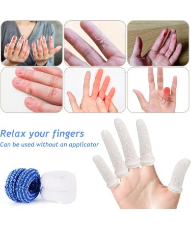 20 Pcs Blue Finger Bandages for Work & Kitchen - Thumb & Finger Protection - One Size - Buy Online on GoSupps.com