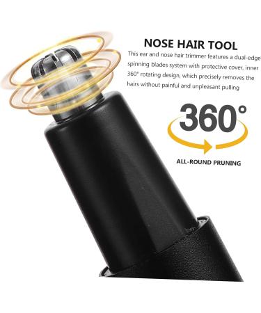 Buy MERRYHAPY Electric Nose Hair Trimmer Set Metal Nose Hair Cutter & Sideburns Remover | Personal Care Gadget for Easy Nose Hair Removal - Buy Online on GoSupps.com