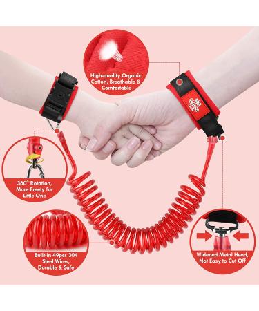 Mickey Toddlers Leash & Anti Lost Wrist Link 4 in 1 | Safety Harness for Kids Walking | Toddler Child Babies Assistant Strap - Buy Online on GoSupps.com