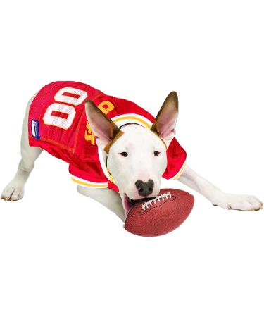 NFL Kansas City Chiefs Dog Jersey - Large | Officially Licensed Football Costume for Pets - Buy Online on GoSupps.com