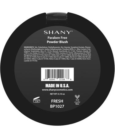 SHANY Paraben Free Powder Blush Fresh - Buy Online on GoSupps.com