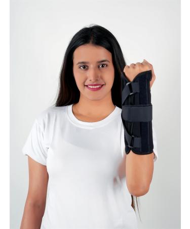 Adjustable Forearm Support Splint Brace - Flexible Left Arm Support for Pain Relief | International Shipping Available - Buy Online on GoSupps.com