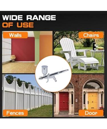 Air Brush for Furniture - Handheld Adjustable Air Paint for High Gloss Coating - International Shipping - Buy Online on GoSupps.com