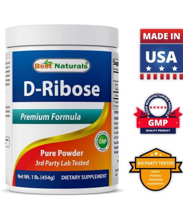 Buy Best Naturals D-Ribose Powder 1 Pound | Premium Energy & Recovery Support | International Shipping Available - Buy Online on GoSupps.com