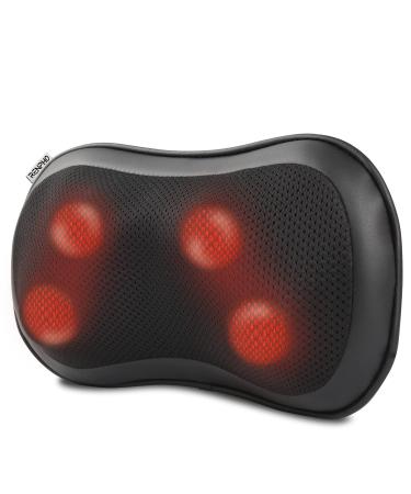 Renpho massage pillow with heat function Shiatsu massage device with 3 speeds for the neck for shoulder back back massage device with rotating massage heads Tiefing massage black - Buy Online on GoSupps.com