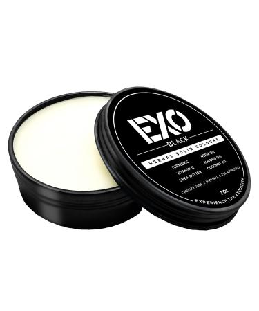 EXO Herbal Solid Cologne For Men Woody Fresh & Masculine with notes of Bergamont Vanilla Ambroxan Cruelty-Free Natural Travel Friendly Spill-Proof Fragrance for Men 2 oz (Single Pack) 2 Fl Oz (Pack of 1) - Buy Online on GoSupps.com