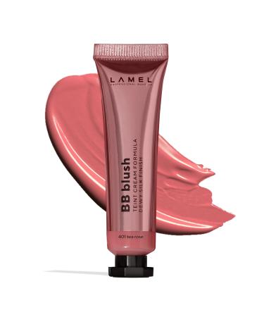 Lamel BB Blush - Light cream - For every skin tone and type - Cruelty free - Tea Rose N. 401