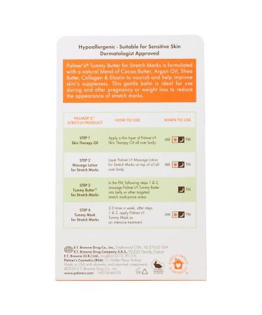 Palmer's Cocoa Butter Formula Tummy Butter for Stretch Marks with Vitamin E - 4.4 oz | Buy Internationally - Buy Online on GoSupps.com