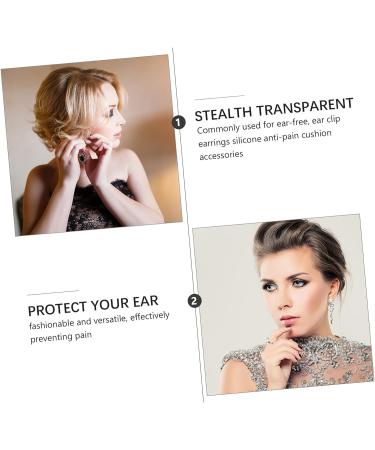 Healeved Earlobe Protective Film - 240 Sets Transparent Color - Invisible Silicone Patch for Earring Support - Buy Online on GoSupps.com