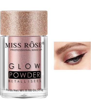 Shimmer Eyeshadow Make Up Eye Shadow Waterproof Loose Monochrome Eye Makeup Long Lasting Sparkling Finish Eye Shadow with High-Pigment 5 - Buy Online on GoSupps.com