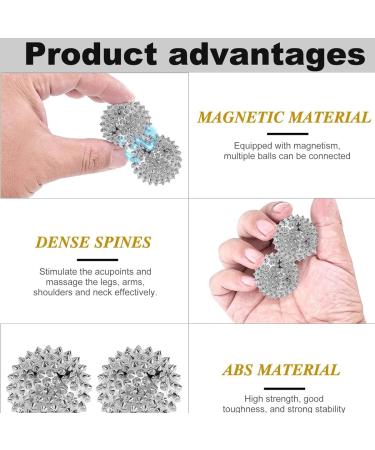 Buy Hedgehog Balls & Acupressure Rings - Stress Relief Set for Adults | International Shipping - Buy Online on GoSupps.com