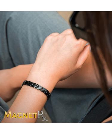 Magnetrx Ultrastarkes Titan Magnet Hardship for Women - Stylish Magnetic Bracelets & Titan Arm Bands with Size Tools - Shop Black Women's Bracelets Online - Buy Online on GoSupps.com