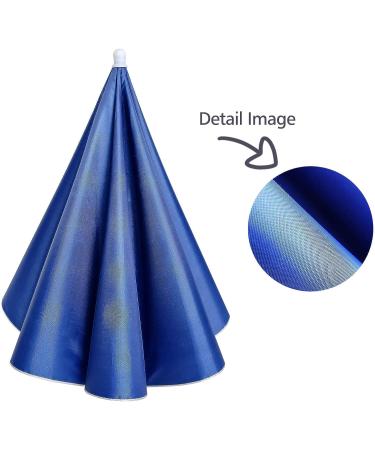 Massmall Hands-Free Umbrella Hat 27 UV Protection for Women Men - Blue (1 Pack) - Buy Online on GoSupps.com