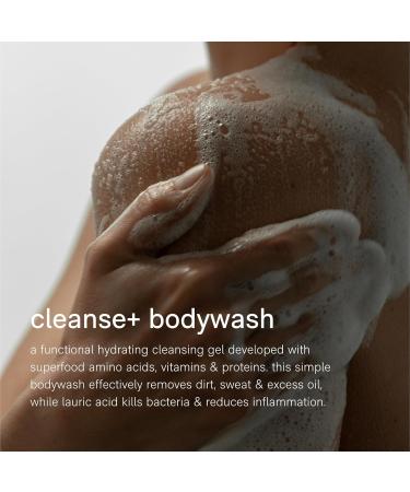 Vegan Body Wash Pump - Plant-Based Cleanser for All Skin Types | Hydrating Gel with Superfoods & Vitamins - Daily Shower Cleanser - Buy Online on GoSupps.com