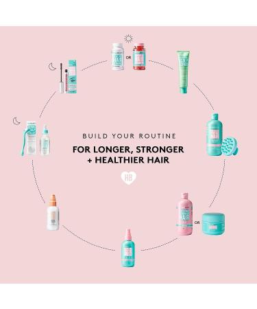 Hairburst Hair Growth Shampoo for Women - Reduces Hair Loss, Strengthens Hair Growth - SLS and Paraben Free - Coconut Avocado Scent - 350ml - Buy Online on GoSupps.com