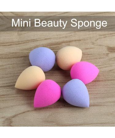 Snowflakes Mini Beauty Makeup Sponge Blender for Eyes | 6 Pack Latex Free Under Eye Makeup Sponges | Perfect for Flawless Application - Buy Online on GoSupps.com